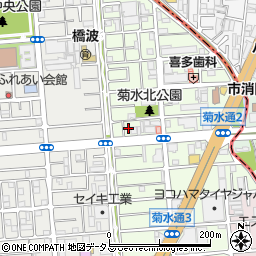 大阪府守口市菊水通2丁目4-20周辺の地図
