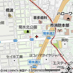 大阪府守口市菊水通2丁目9-21周辺の地図