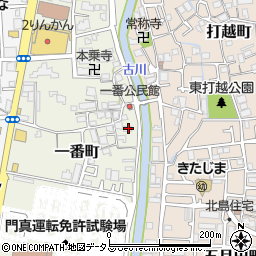 大阪府門真市一番町15-7周辺の地図