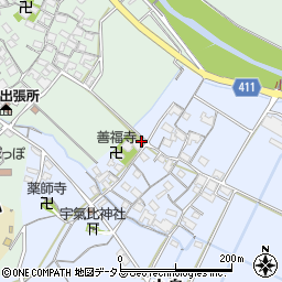 三重県津市小舟1周辺の地図