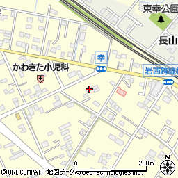 愛知県豊橋市西幸町古並287周辺の地図