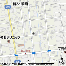 静岡県浜松市中央区篠ケ瀬町462周辺の地図