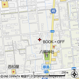 静岡県浜松市中央区原島町256周辺の地図