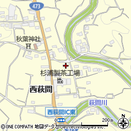 静岡県牧之原市西萩間510周辺の地図