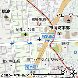 大阪府守口市菊水通2丁目9周辺の地図