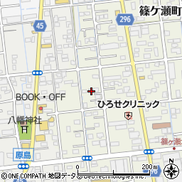 静岡県浜松市中央区篠ケ瀬町182周辺の地図