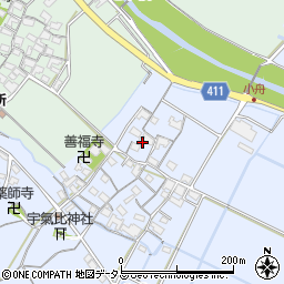 三重県津市小舟16周辺の地図