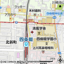 関西みらい銀行四條畷支店 ＡＴＭ周辺の地図