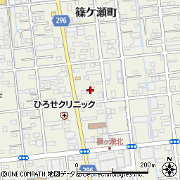 静岡県浜松市中央区篠ケ瀬町433周辺の地図