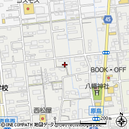 静岡県浜松市中央区原島町215周辺の地図