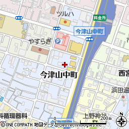 阪神輸送機周辺の地図