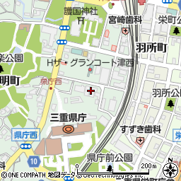 穂高電子株式会社三重営業所周辺の地図