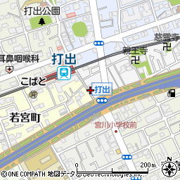 株式会社エネルギーステーション　芦屋店周辺の地図