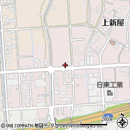 静岡県磐田市上新屋802周辺の地図