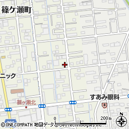 静岡県浜松市中央区篠ケ瀬町465周辺の地図