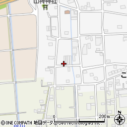 静岡県磐田市富丘447周辺の地図
