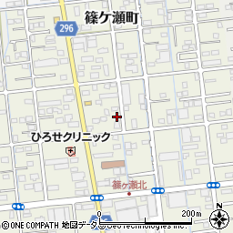 静岡県浜松市中央区篠ケ瀬町431周辺の地図