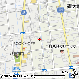 静岡県浜松市中央区篠ケ瀬町167周辺の地図