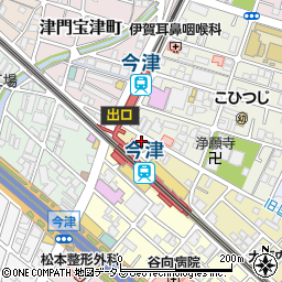 今津ステーション歯科クリニック周辺の地図