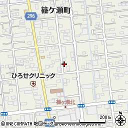 静岡県浜松市中央区篠ケ瀬町428周辺の地図