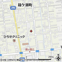 静岡県浜松市中央区篠ケ瀬町427周辺の地図
