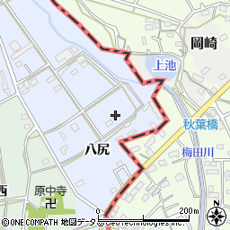 愛知県豊橋市雲谷町八尻175周辺の地図