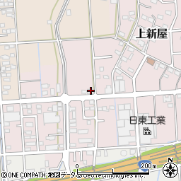 静岡県磐田市上新屋803周辺の地図