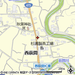 静岡県牧之原市西萩間516周辺の地図