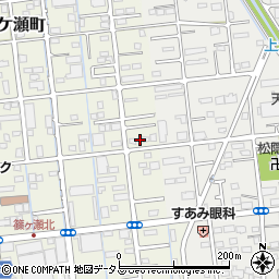 静岡県浜松市中央区篠ケ瀬町483周辺の地図