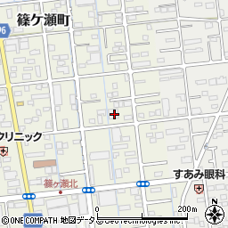 静岡県浜松市中央区篠ケ瀬町466周辺の地図
