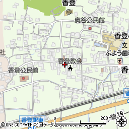 香登タクシー周辺の地図