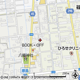 静岡県浜松市中央区原島町317周辺の地図