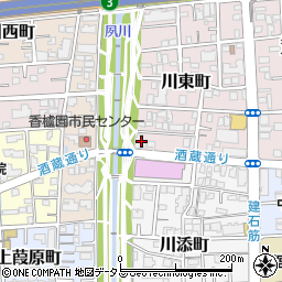 香枦園第２コーポラス周辺の地図