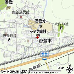 岡山県備前市香登本周辺の地図