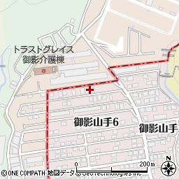 兵庫県神戸市東灘区御影山手6丁目10-34周辺の地図