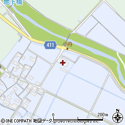 三重県津市小舟393周辺の地図
