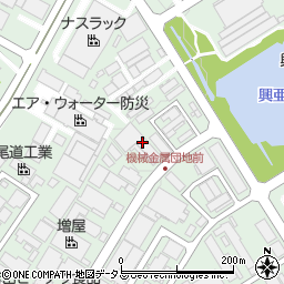 久保産業西神倉庫周辺の地図