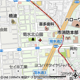 大阪府守口市菊水通2丁目7-2周辺の地図