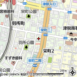 理研産業補聴器センター津支店周辺の地図