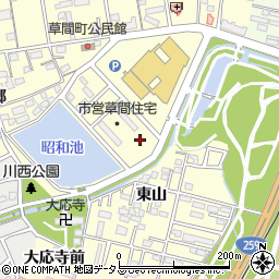 中国四川料理 道周辺の地図