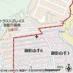兵庫県神戸市東灘区御影山手6丁目10-37周辺の地図