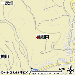 愛知県知多郡南知多町山海蓮廻間周辺の地図
