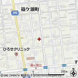 静岡県浜松市中央区篠ケ瀬町439周辺の地図