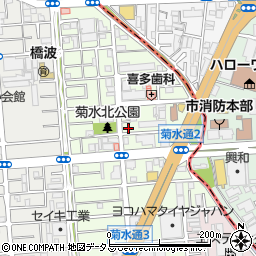 大阪府守口市菊水通2丁目7周辺の地図
