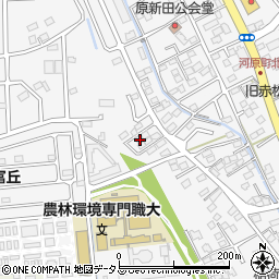静岡県磐田市富丘687周辺の地図