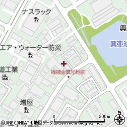 長田梱包株式会社周辺の地図