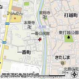 大阪府門真市一番町15-22周辺の地図