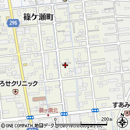 静岡県浜松市中央区篠ケ瀬町460周辺の地図
