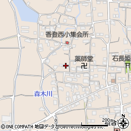 岡山県備前市香登西372周辺の地図
