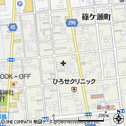 静岡県浜松市中央区篠ケ瀬町192周辺の地図
